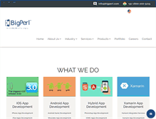 Tablet Screenshot of bigperl.com